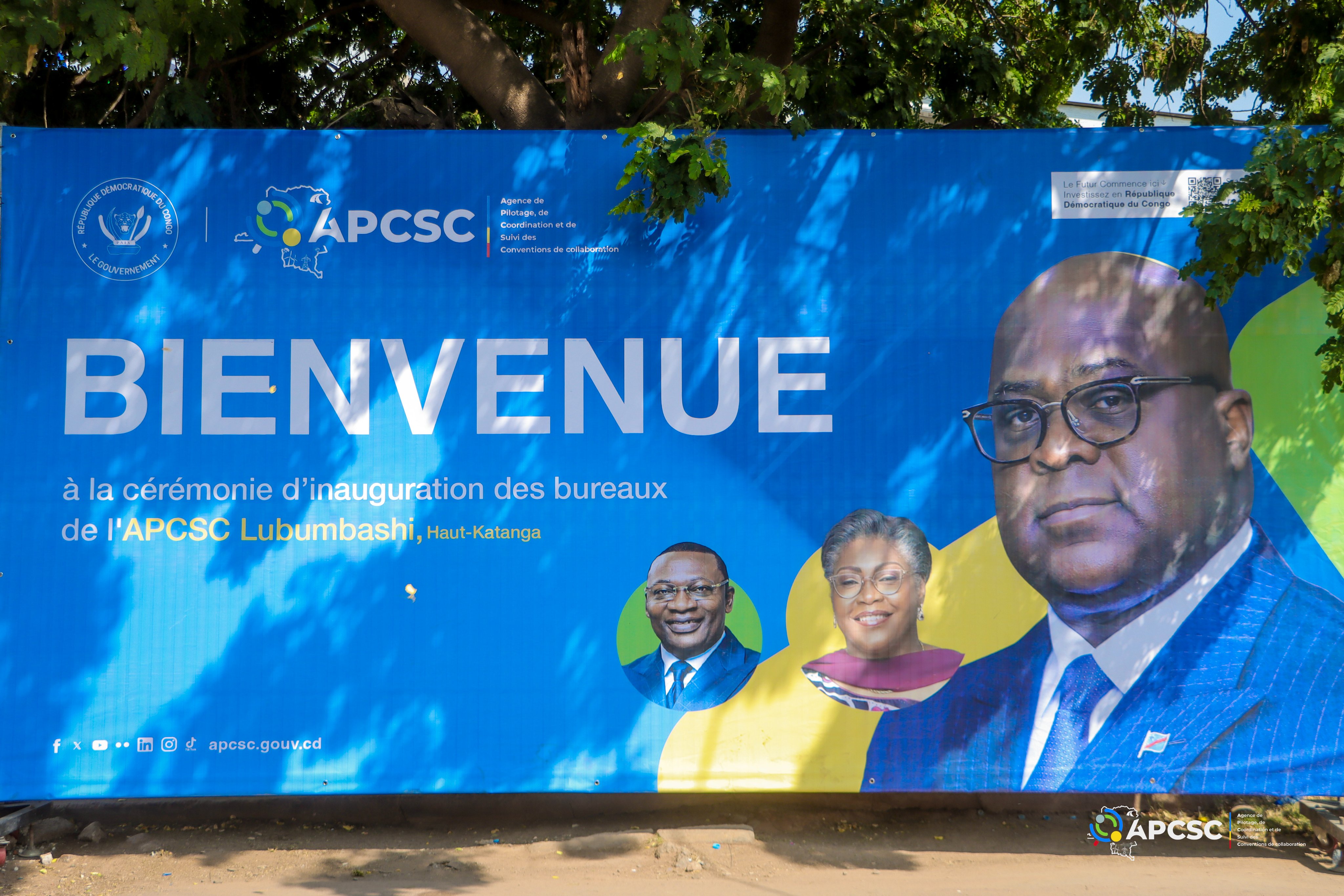 Inauguration des bureaux de l'APCSC Lubumbashi, Haut-Katanga